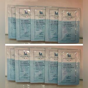 Latoua Mille Revive Glow Collagen Eye Firming Serum~ 10 Travel Packs $550 Retail